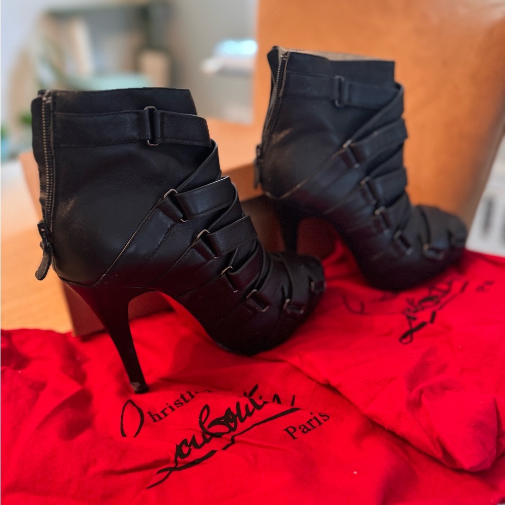 Christian Louboutin Bondage Booties